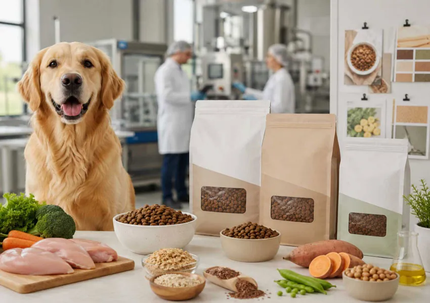 How to Start Your Own Pet Food Brand: From Brand Concept to Commercial Production
