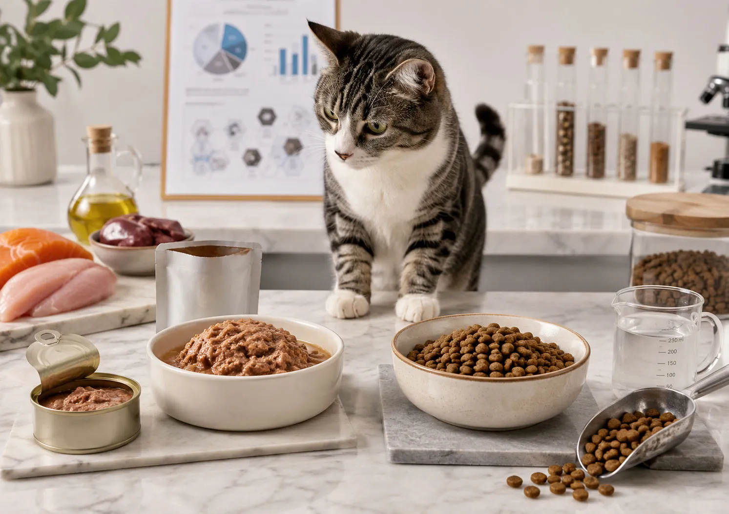 Wet vs Dry Cat Food Wet vs Dry Cat Food