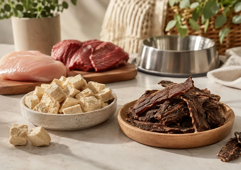 Freeze-Dried vs Air-Dried Dog Treats Freeze-Dried vs Air-Dried Dog Treats