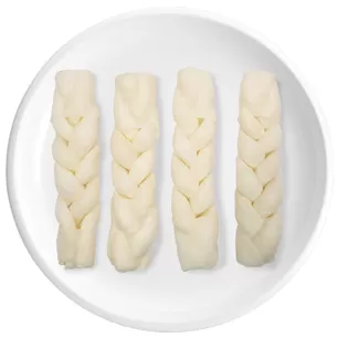 5X Concentrated Milk Flavor Beef Hide Braids