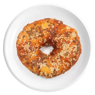 Cowhide Bagel with Chicken, Sesame & Flaxseed