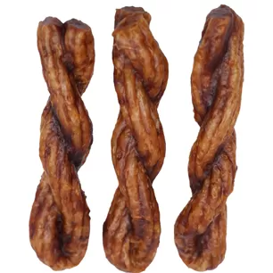 Puff Twists with Beef Sauce