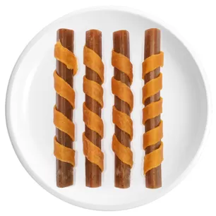 Rawhide-free Chicken Twists